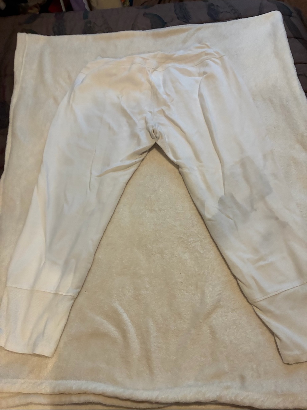 Women’s White Jogger Pants - Lightweight Comfort with white running shorts